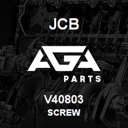 V40803 JCB SCREW | AGA Parts