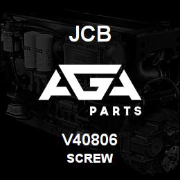 V40806 JCB SCREW | AGA Parts