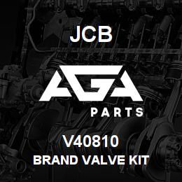 V40810 JCB Brand Valve Kit | AGA Parts