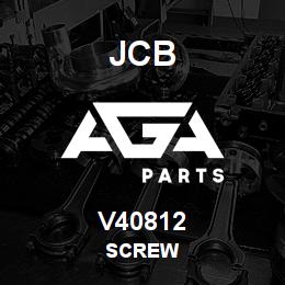 V40812 JCB SCREW | AGA Parts