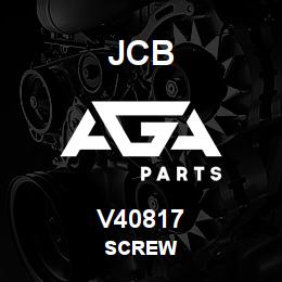 V40817 JCB SCREW | AGA Parts