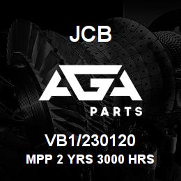 VB1/230120 JCB MPP 2 YRS 3000 HRS | AGA Parts