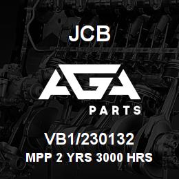 VB1/230132 JCB MPP 2 YRS 3000 HRS | AGA Parts