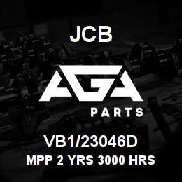 VB1/23046D JCB MPP 2 YRS 3000 HRS | AGA Parts