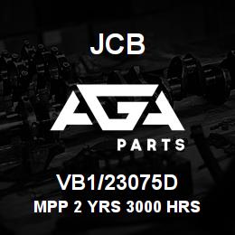 VB1/23075D JCB MPP 2 YRS 3000 HRS | AGA Parts