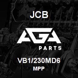 VB1/230MD6 JCB MPP | AGA Parts