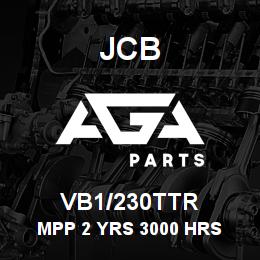 VB1/230TTR JCB MPP 2 YRS 3000 HRS | AGA Parts