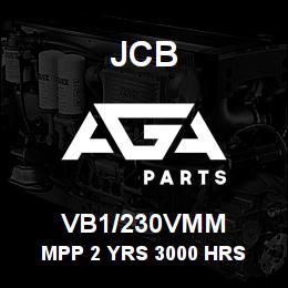 VB1/230VMM JCB MPP 2 YRS 3000 HRS | AGA Parts
