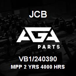 VB1/240390 JCB MPP 2 YRS 4000 HRS | AGA Parts