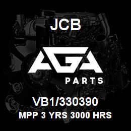 VB1/330390 JCB MPP 3 YRS 3000 HRS | AGA Parts