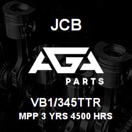 VB1/345TTR JCB MPP 3 YRS 4500 HRS | AGA Parts
