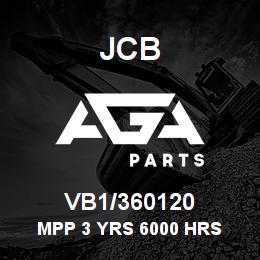 VB1/360120 JCB MPP 3 YRS 6000 HRS | AGA Parts