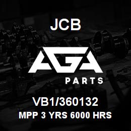 VB1/360132 JCB MPP 3 YRS 6000 HRS | AGA Parts
