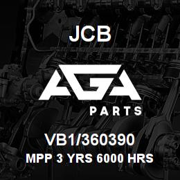 VB1/360390 JCB MPP 3 YRS 6000 HRS | AGA Parts