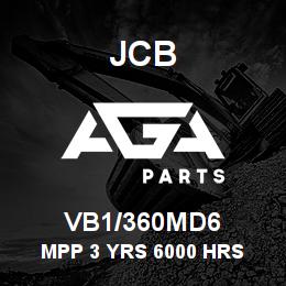 VB1/360MD6 JCB MPP 3 YRS 6000 HRS | AGA Parts