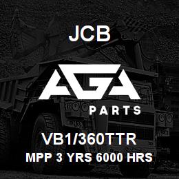 VB1/360TTR JCB MPP 3 YRS 6000 HRS | AGA Parts