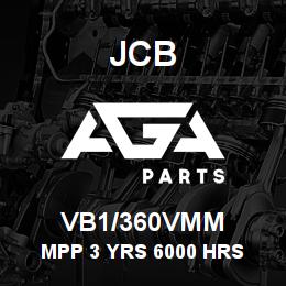 VB1/360VMM JCB MPP 3 YRS 6000 HRS | AGA Parts