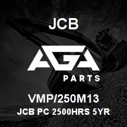 VMP/250M13 JCB JCB PC 2500HRS 5YR | AGA Parts