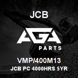 VMP/400M13 JCB JCB PC 4000HRS 5YR | AGA Parts