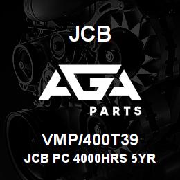 VMP/400T39 JCB JCB PC 4000HRS 5YR | AGA Parts