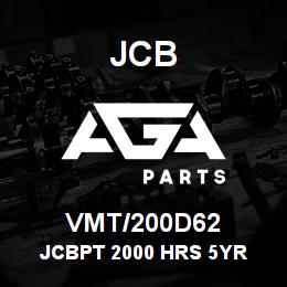 VMT/200D62 JCB JCBPT 2000 HRS 5YR | AGA Parts