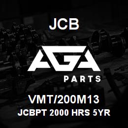 VMT/200M13 JCB JCBPT 2000 HRS 5YR | AGA Parts