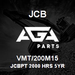 VMT/200M15 JCB JCBPT 2000 HRS 5YR | AGA Parts