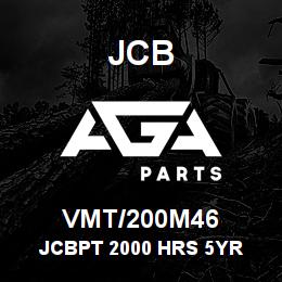 VMT/200M46 JCB JCBPT 2000 HRS 5YR | AGA Parts