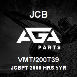VMT/200T39 JCB JCBPT 2000 HRS 5YR | AGA Parts