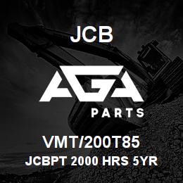 VMT/200T85 JCB JCBPT 2000 HRS 5YR | AGA Parts