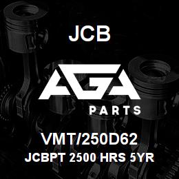 VMT/250D62 JCB JCBPT 2500 HRS 5YR | AGA Parts