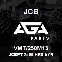 VMT/250M13 JCB JCBPT 2500 HRS 5YR | AGA Parts