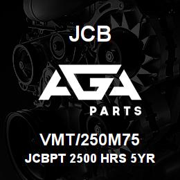 VMT/250M75 JCB JCBPT 2500 HRS 5YR | AGA Parts