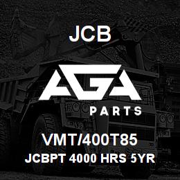 VMT/400T85 JCB JCBPT 4000 HRS 5YR | AGA Parts