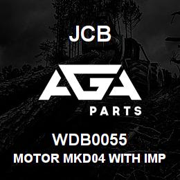 WDB0055 JCB MOTOR MKD04 WITH IMPROVED | AGA Parts