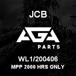 WL1/200406 JCB MPP 2000 HRS ONLY | AGA Parts