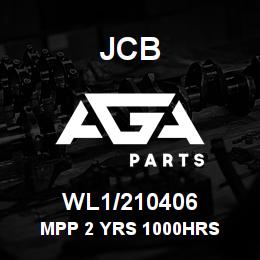 WL1/210406 JCB MPP 2 YRS 1000HRS | AGA Parts