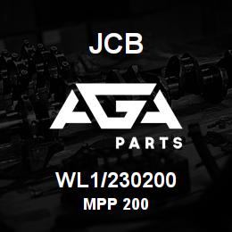 WL1/230200 JCB MPP 200 | AGA Parts
