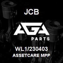 WL1/230403 JCB ASSETCARE MPP | AGA Parts