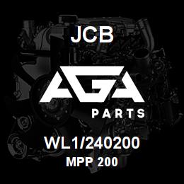 WL1/240200 JCB MPP 200 | AGA Parts