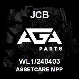 WL1/240403 JCB ASSETCARE MPP | AGA Parts