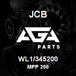 WL1/345200 JCB MPP 200 | AGA Parts