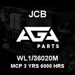 WL1/36020M JCB MCP 3 YRS 6000 HRS | AGA Parts