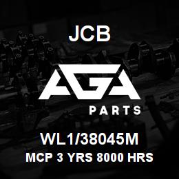 WL1/38045M JCB MCP 3 YRS 8000 HRS | AGA Parts