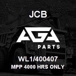 WL1/400407 JCB MPP 4000 HRS ONLY | AGA Parts