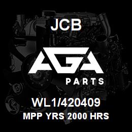WL1/420409 JCB MPP YRS 2000 HRS | AGA Parts