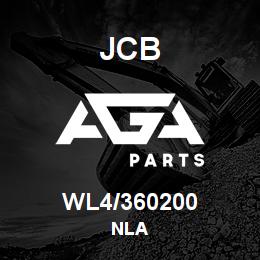 WL4/360200 JCB NLA | AGA Parts
