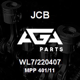 WL7/220407 JCB MPP 401/11 | AGA Parts