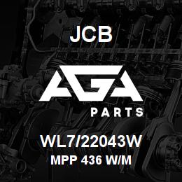 WL7/22043W JCB MPP 436 W/M | AGA Parts