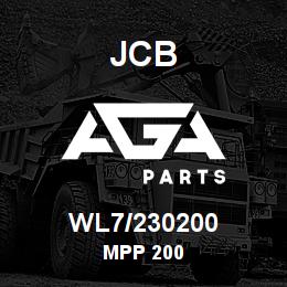 WL7/230200 JCB MPP 200 | AGA Parts
